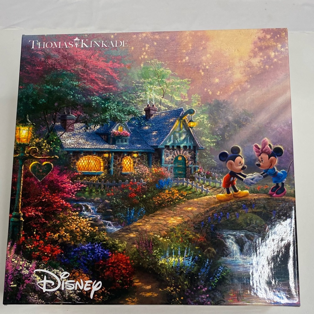 Disney Thomas Kinkade 750 piece puzzle